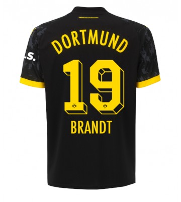 Lacne Muži Futbalové dres Borussia Dortmund Julian Brandt #19 2023-24 Krátky Rukáv - Preč